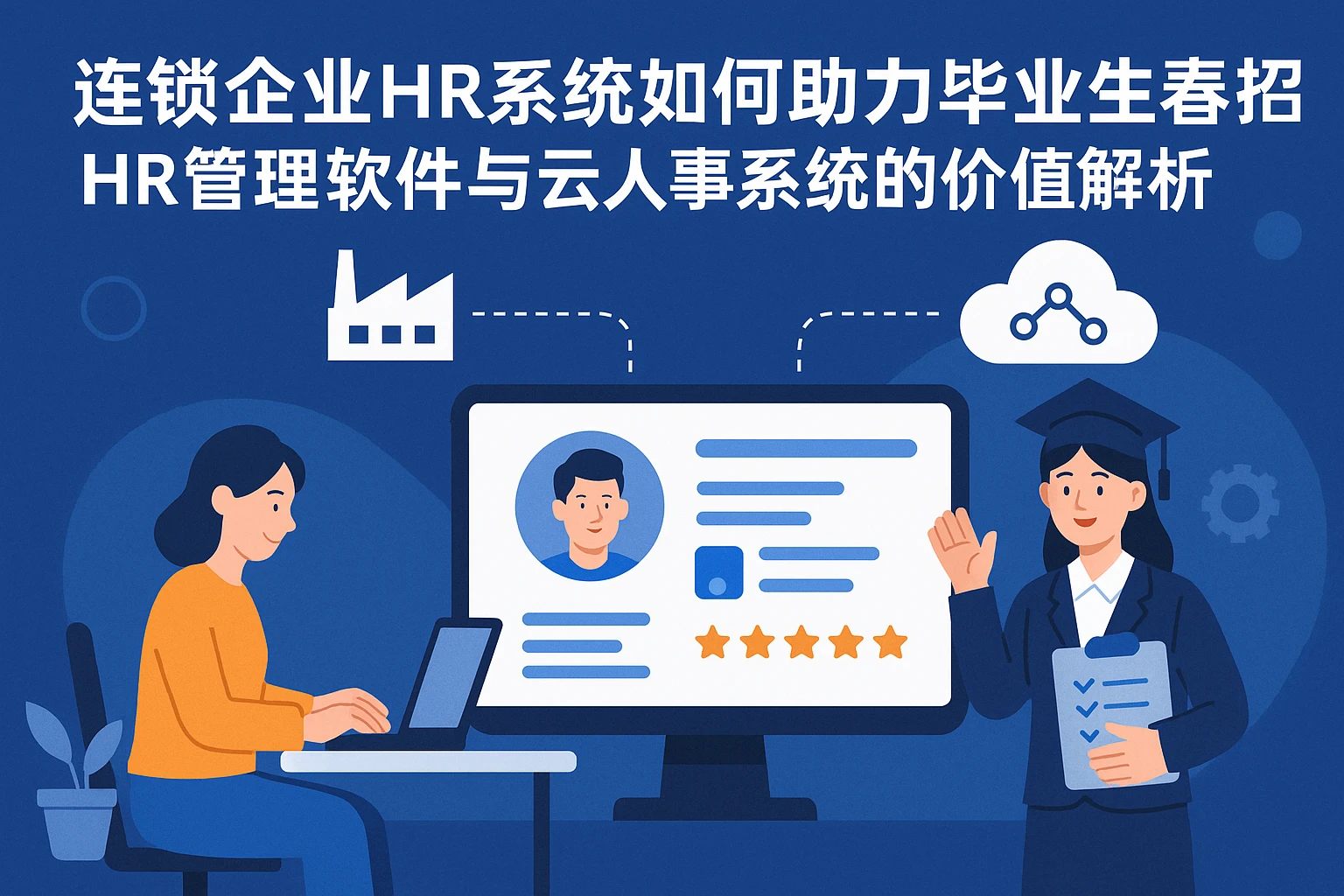 连锁企业HR系统如何助力毕业生春招，HR管理软件与云人事系统的价值解析