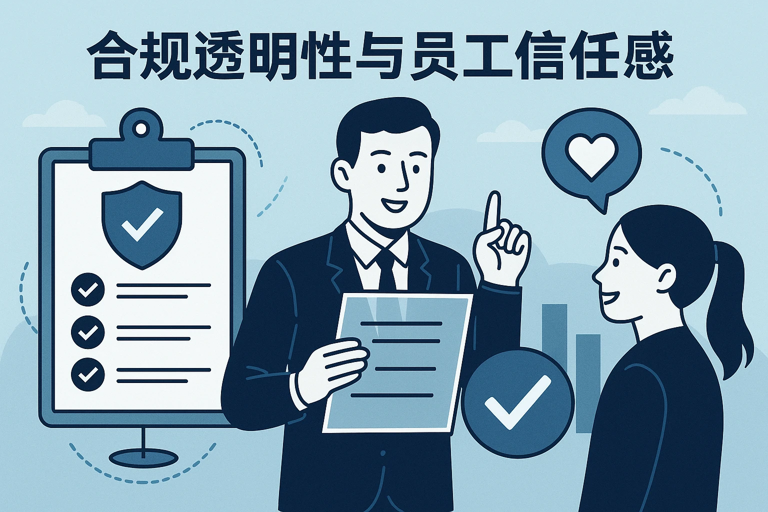 合规透明性与员工信任感的提升