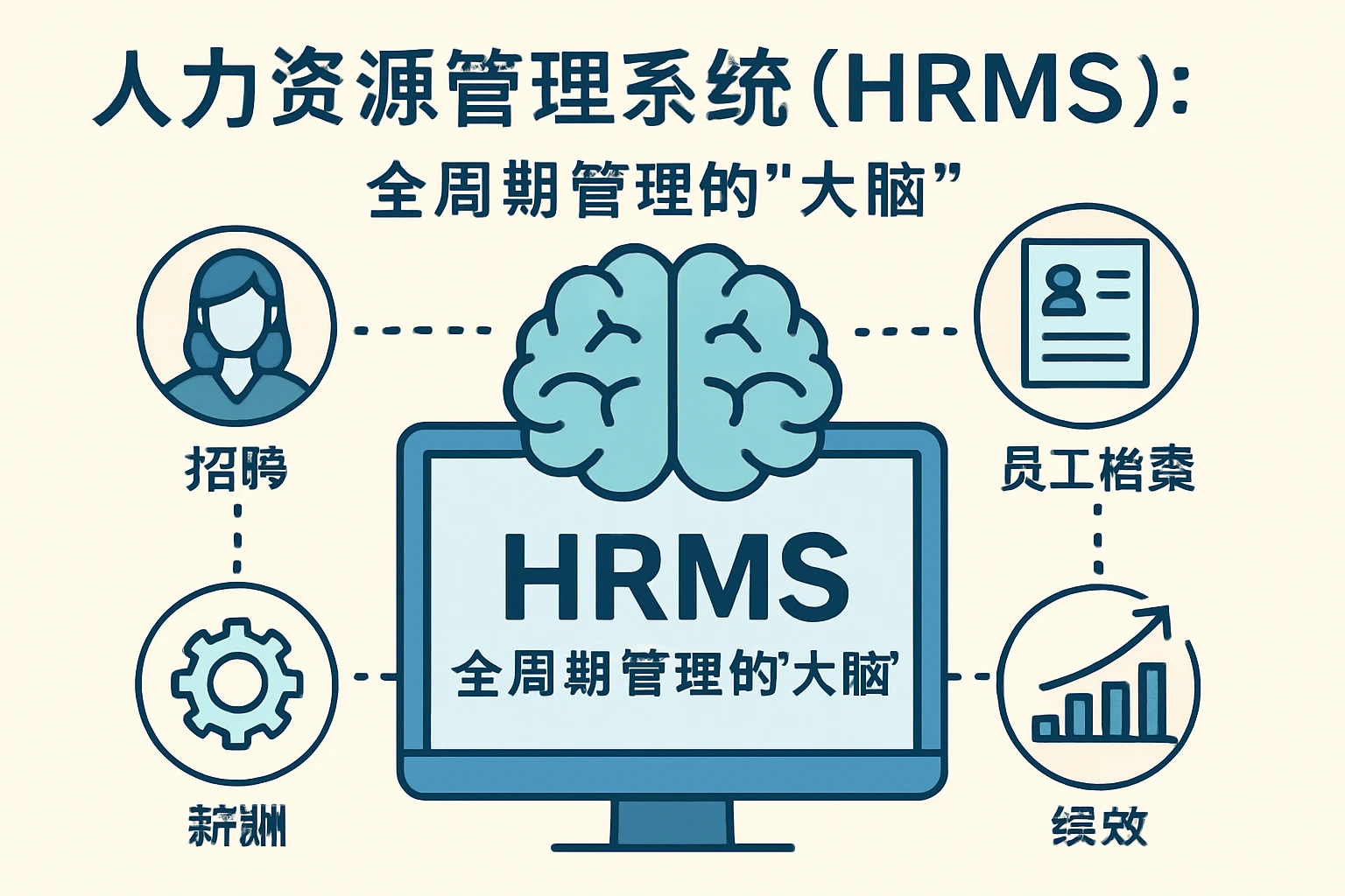 人力资源管理系统（HRMS）：全周期管理的“大脑”