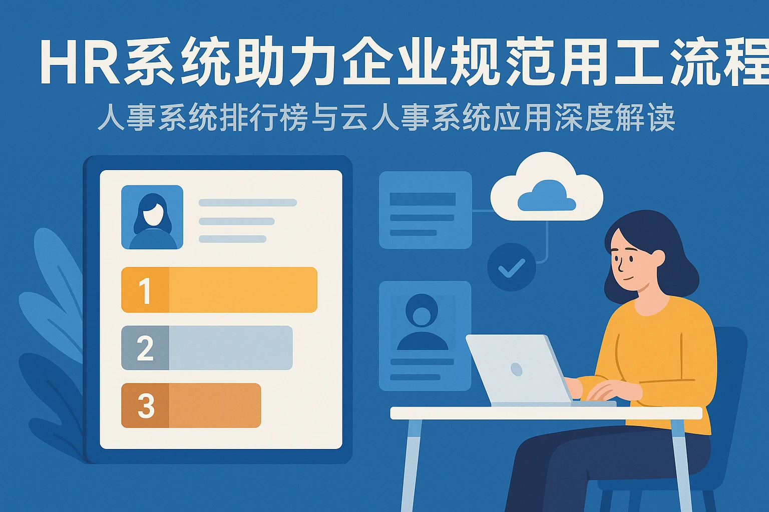 HR系统助力企业规范用工流程——人事系统排行榜与云人事系统应用深度解读