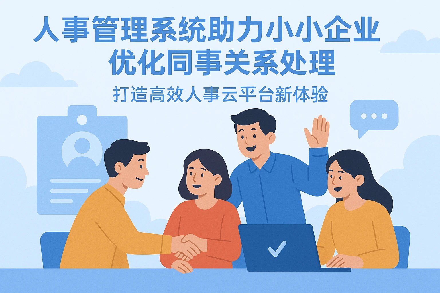 人事管理系统助力中小企业优化同事关系处理 —— 打造高效人事云平台新体验