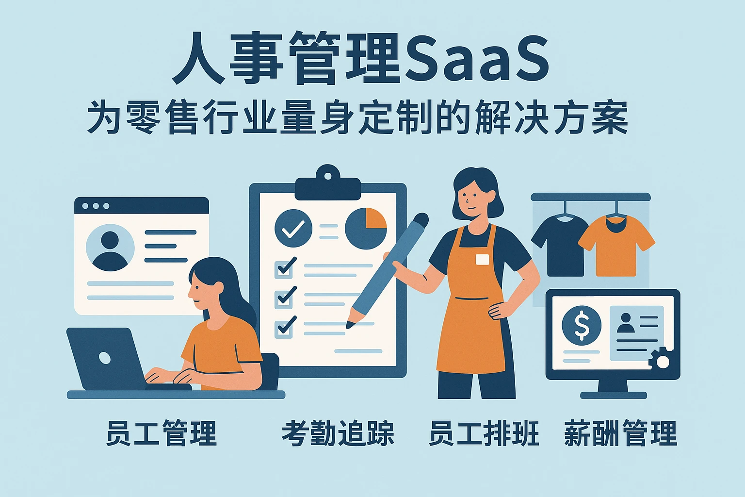 人事管理SaaS：为零售行业量身定制的解决方案