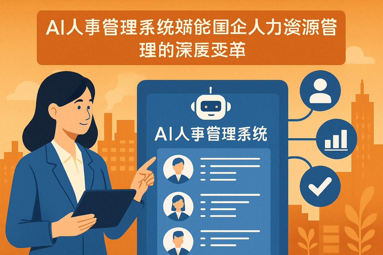 AI人事管理系统赋能国企人力资源系统的深度变革