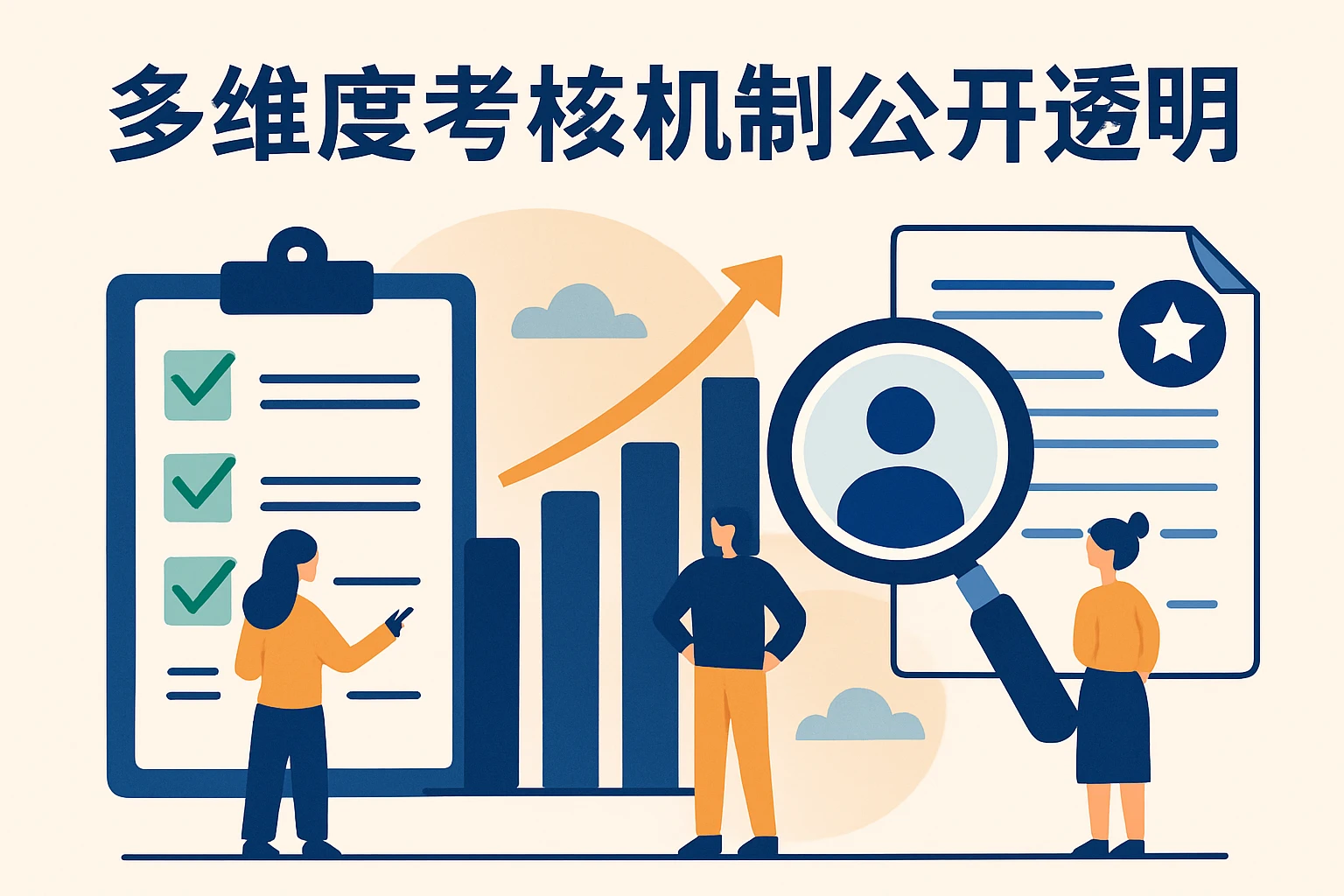 多维度考核机制与公开透明