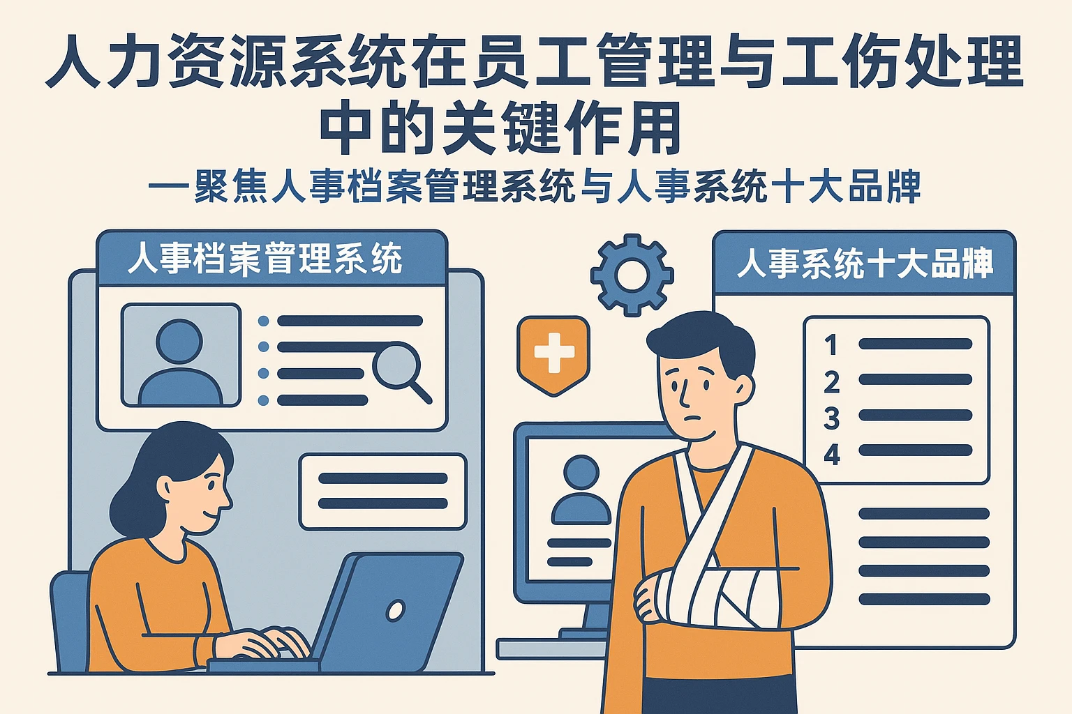 人力资源系统在员工管理与工伤处理中的关键作用——聚焦人事档案管理系统与人事系统十大品牌