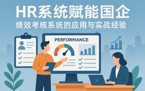 HR系统赋能国企：绩效考核系统的应用与实战经验
