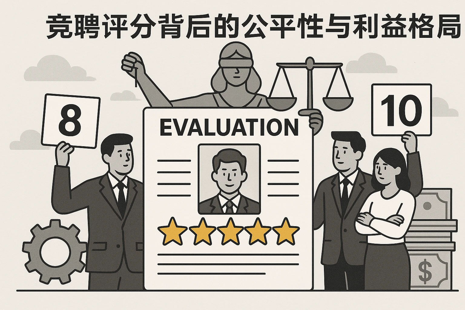 竞聘评分背后的公平性与利益格局