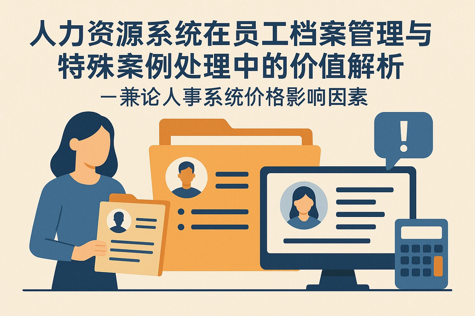 人力资源系统在员工档案管理与特殊案例处理中的价值解析——兼论人事系统价格影响因素