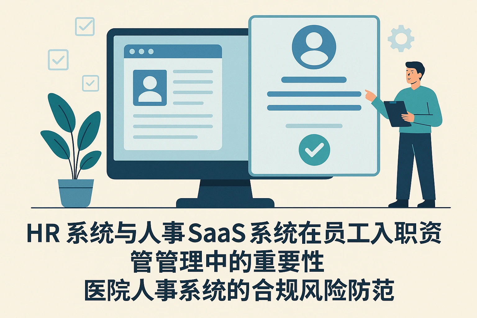 HR系统与人事SaaS系统在员工入职资料管理中的重要性 —— 医院人事系统的合规风险防范