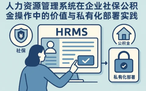人力资源管理系统在企业社保公积金操作中的价值与私有化部署实践