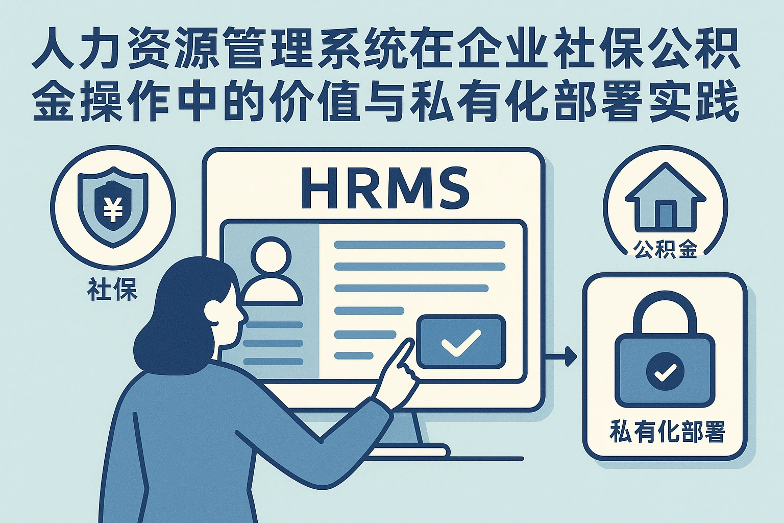 人力资源管理系统在企业社保公积金操作中的价值与私有化部署实践