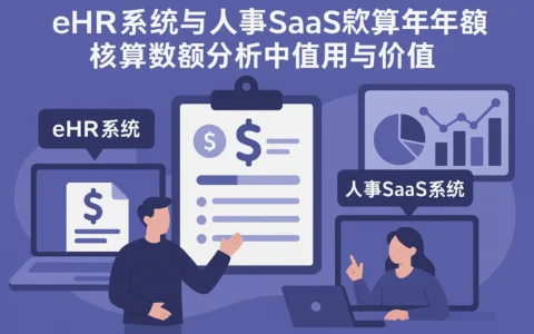 eHR系统与人事SaaS系统在年终奖核算和人事数据分析中的应用与价值