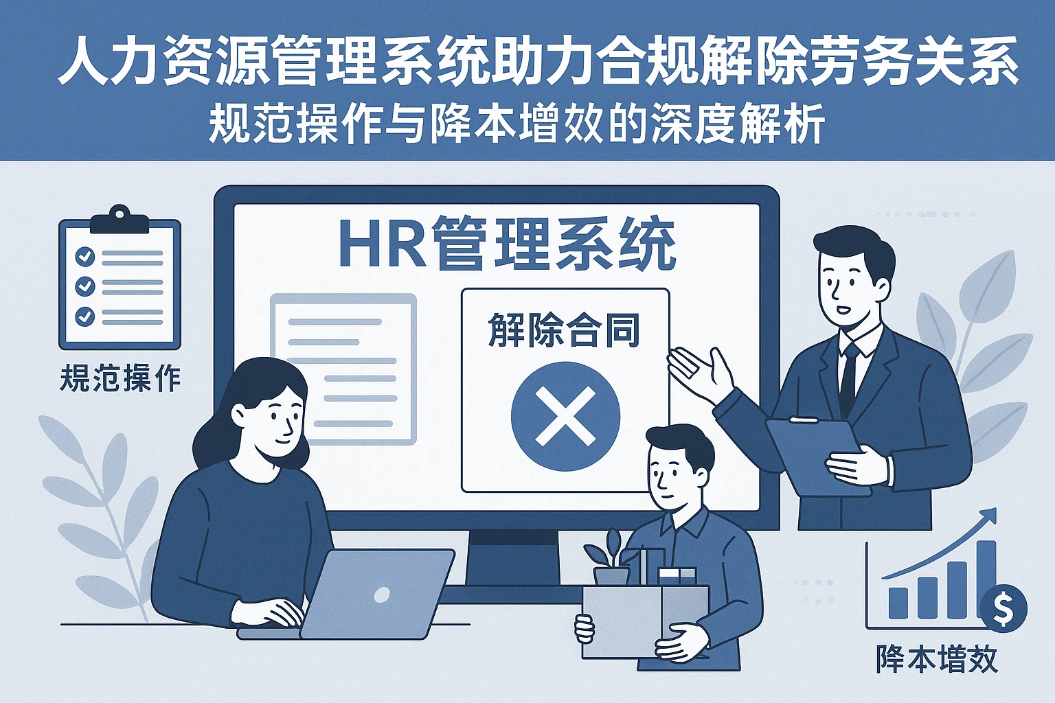 人力资源管理系统助力合规解除劳务关系——规范操作与降本增效的深度解析