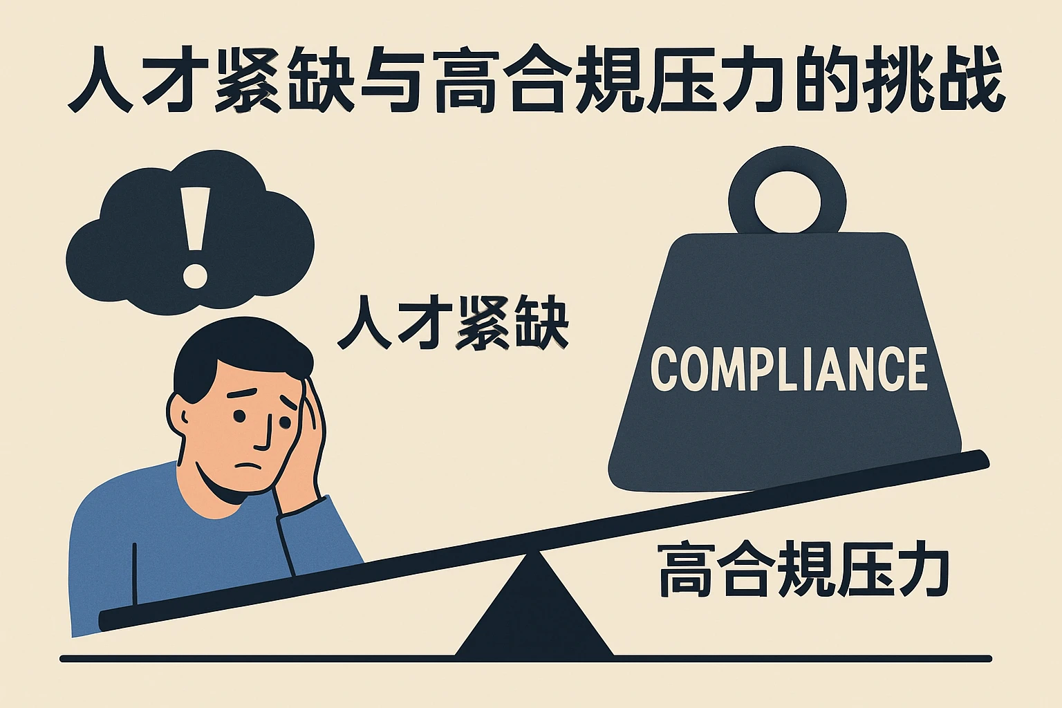 人才紧缺与高合规压下的挑战