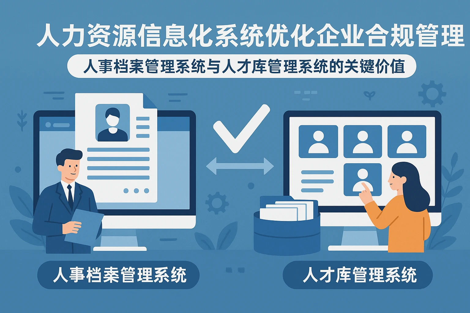 人力资源信息化系统优化企业合规管理：人事档案管理系统与人才库管理系统的关键价值