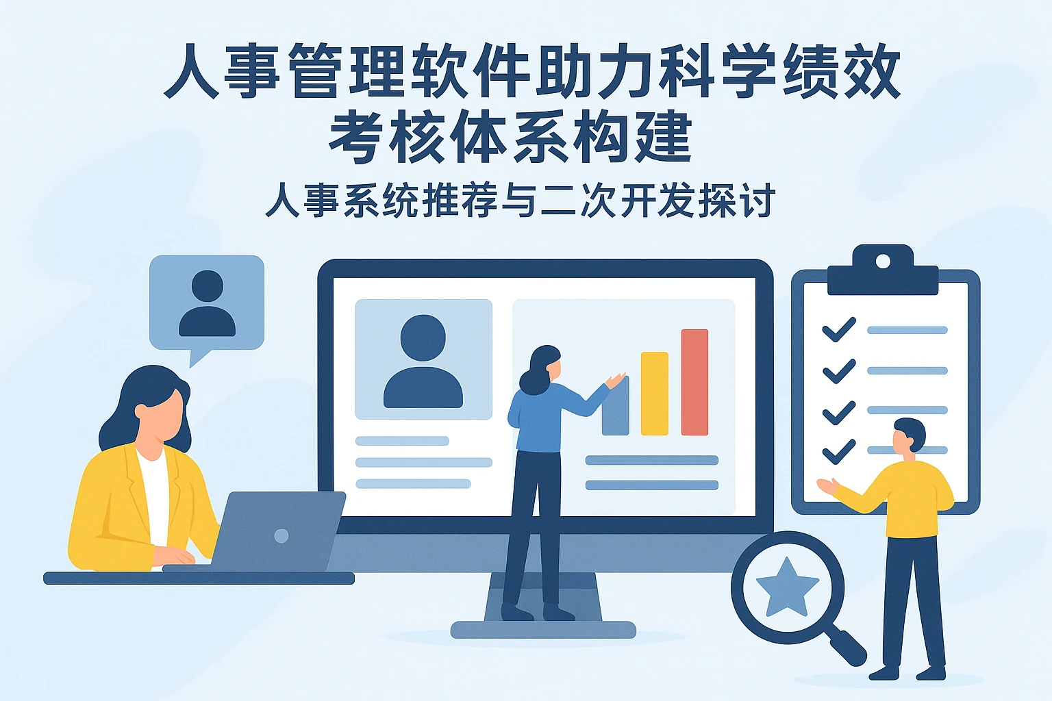 人事管理软件助力科学绩效考核体系构建——人事系统推荐与二次开发探讨