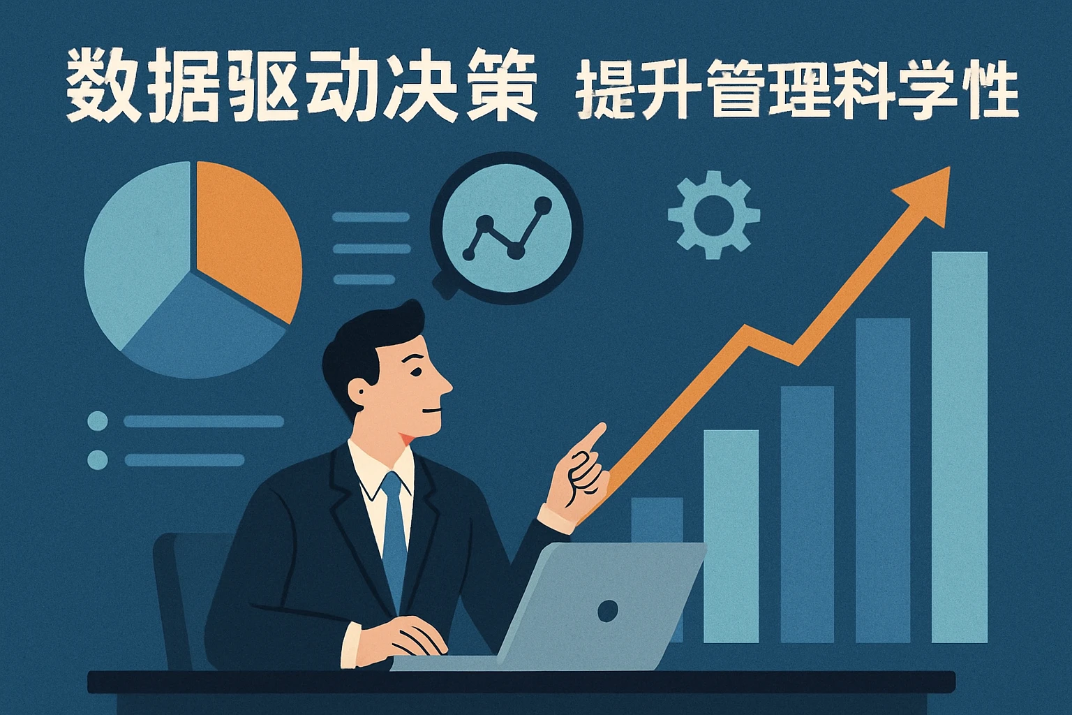 数据驱动决策，提升管理科学性