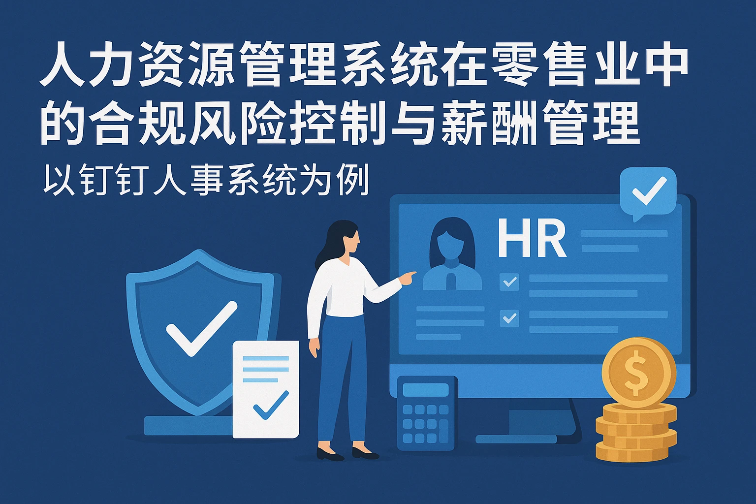 人力资源管理系统在零售业中的合规风险控制与薪酬管理——以钉钉人事系统为例