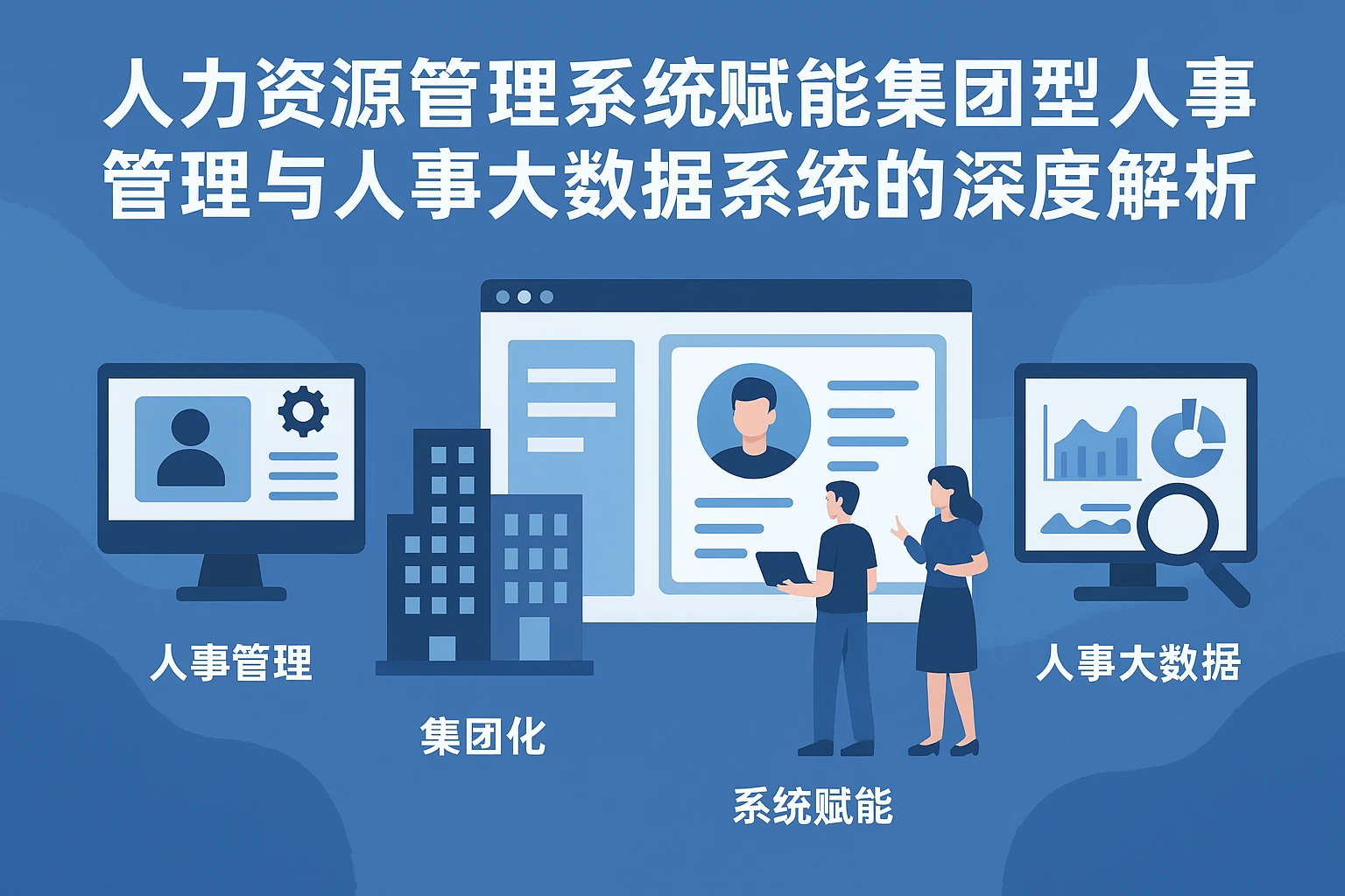 人力资源管理系统赋能集团型人事管理与人事大数据系统的深度解析
