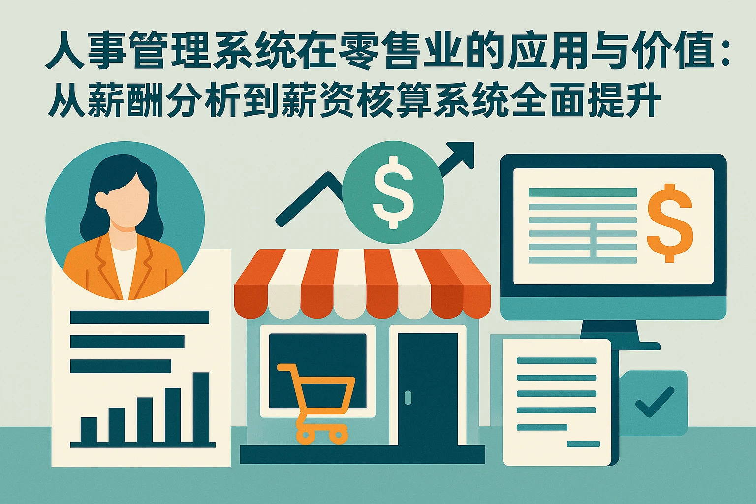 人事管理系统在零售业的应用与价值：从薪酬分析到薪资核算系统全面提升