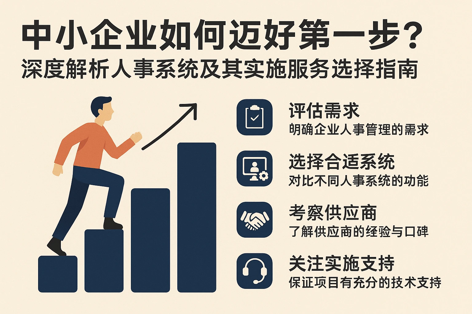 中小企业如何迈好第一步？深度解析人事系统及其实施服务选择指南