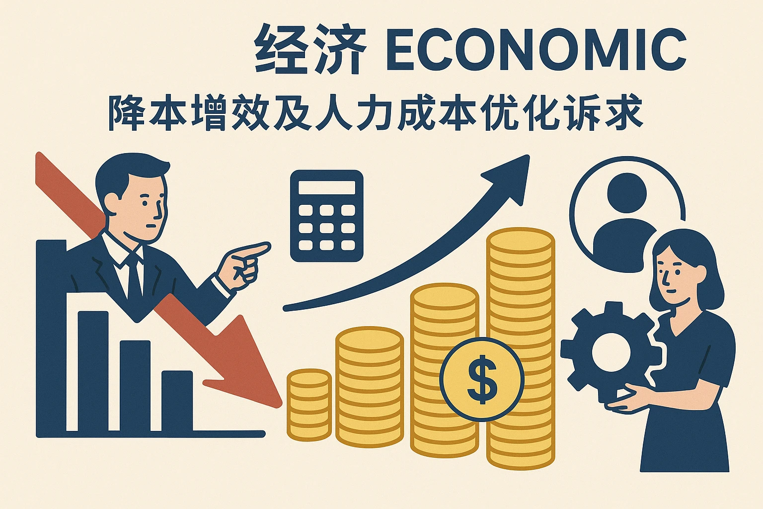 经济（Economic）：降本增效及人力成本优化诉求