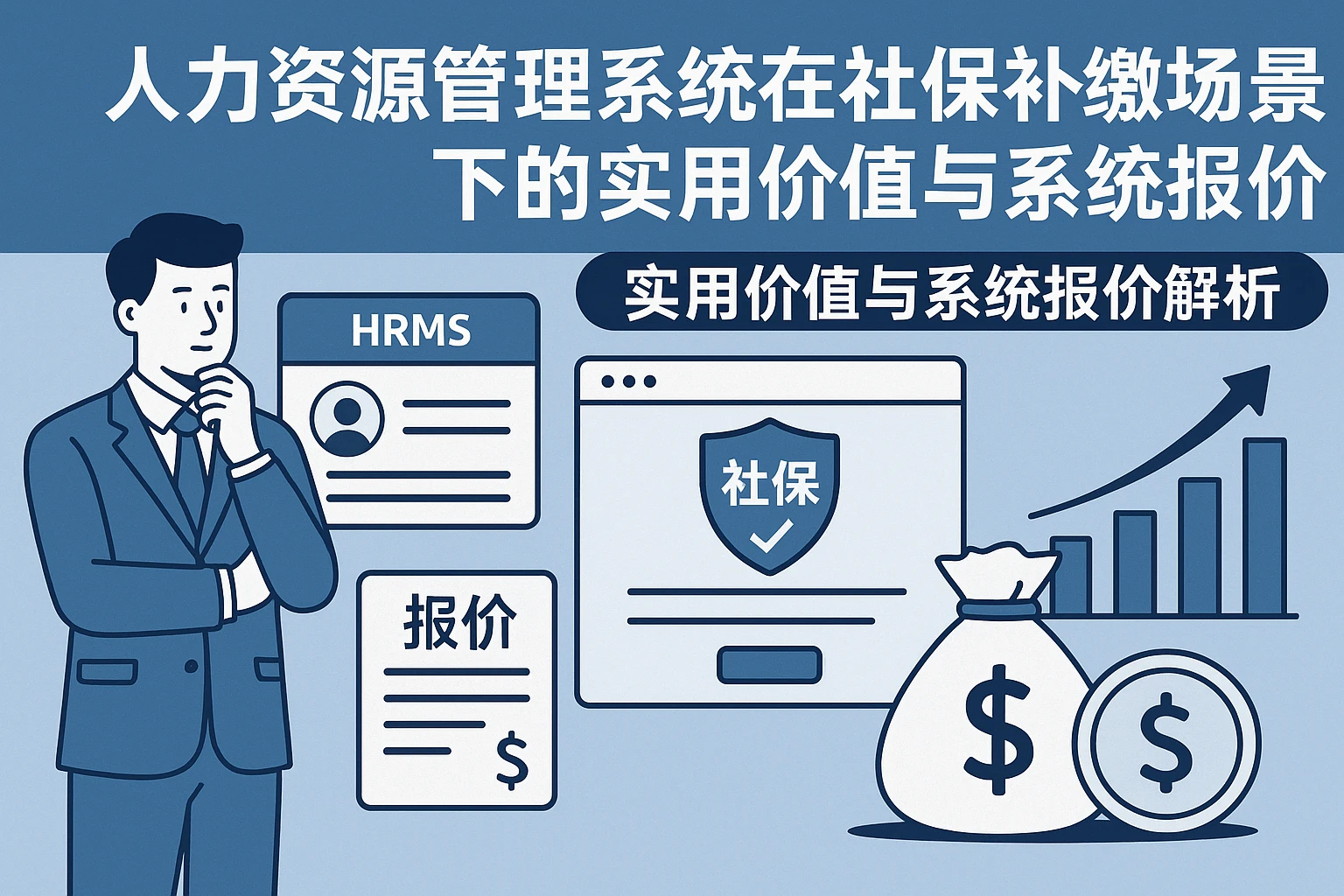 人力资源管理系统在社保补缴场景下的实用价值与系统报价解析