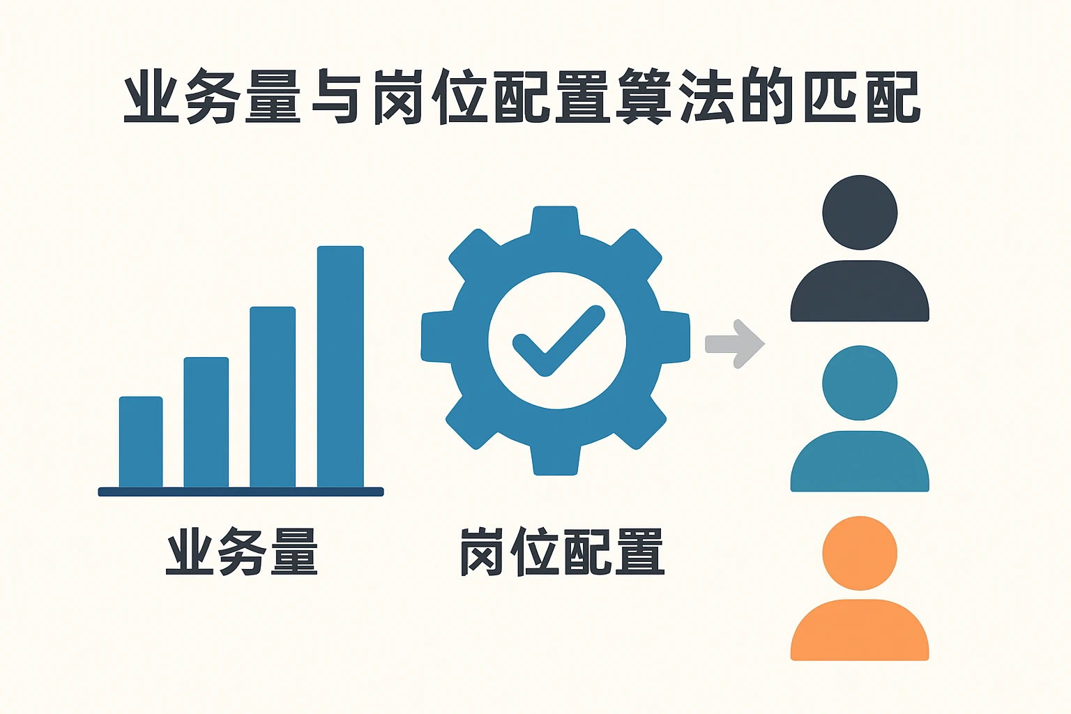 业务量与岗位配置算法的匹配