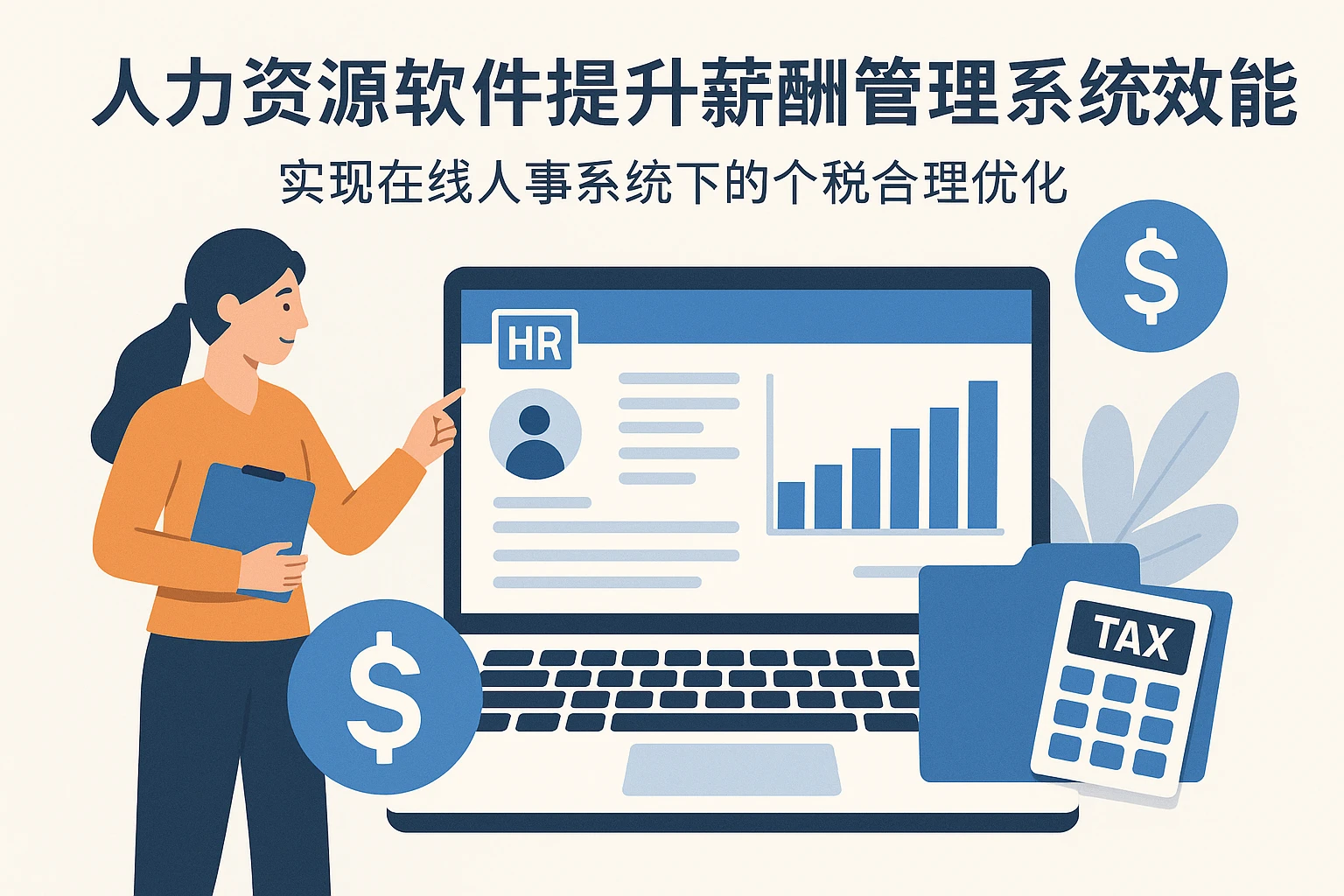 人力资源软件提升薪酬管理系统效能，实现在线人事系统下的个税合理优化