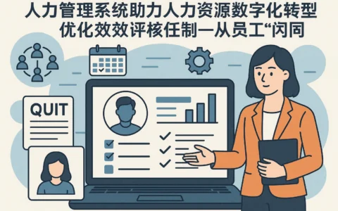 人事管理系统助力人力资源数字化转型，优化绩效考核系统——从员工“闪辞”问题谈起