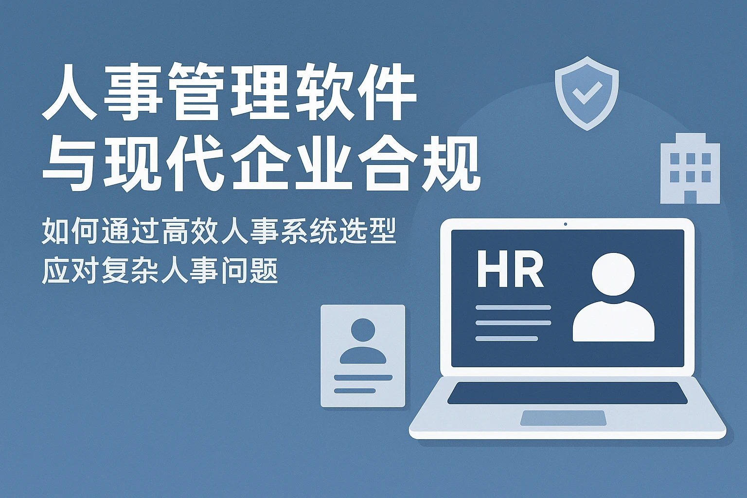 人事管理软件与现代企业合规：如何通过高效人事系统选型应对复杂人事问题