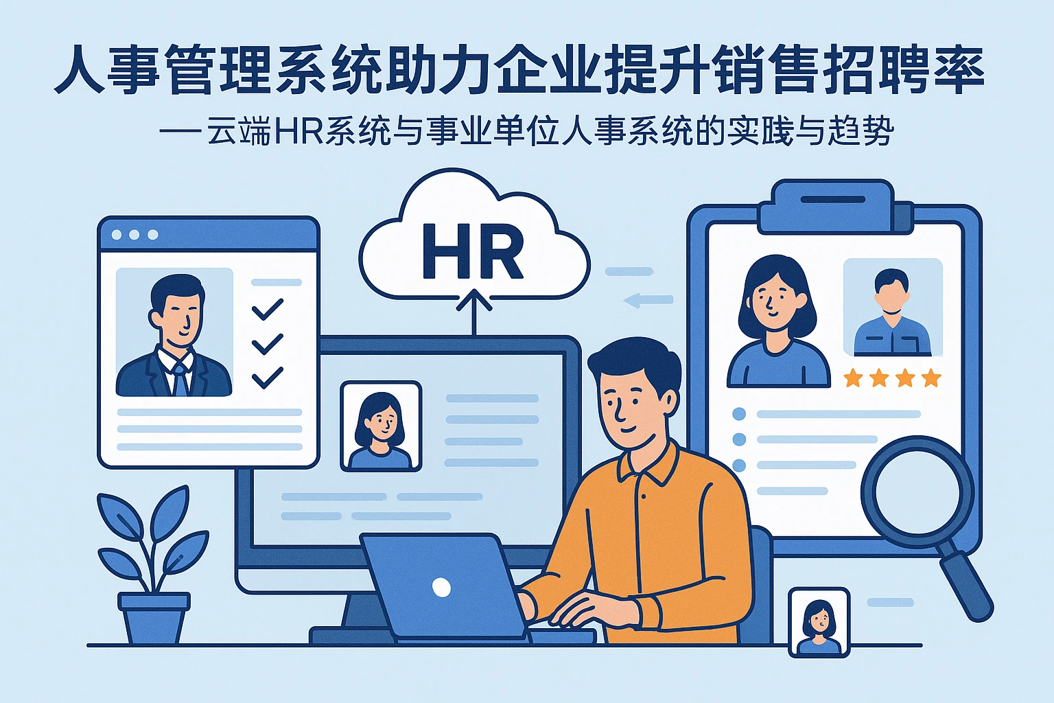 人事管理系统助力企业提升销售招聘效率——云端HR系统与事业单位人事系统的实践与趋势