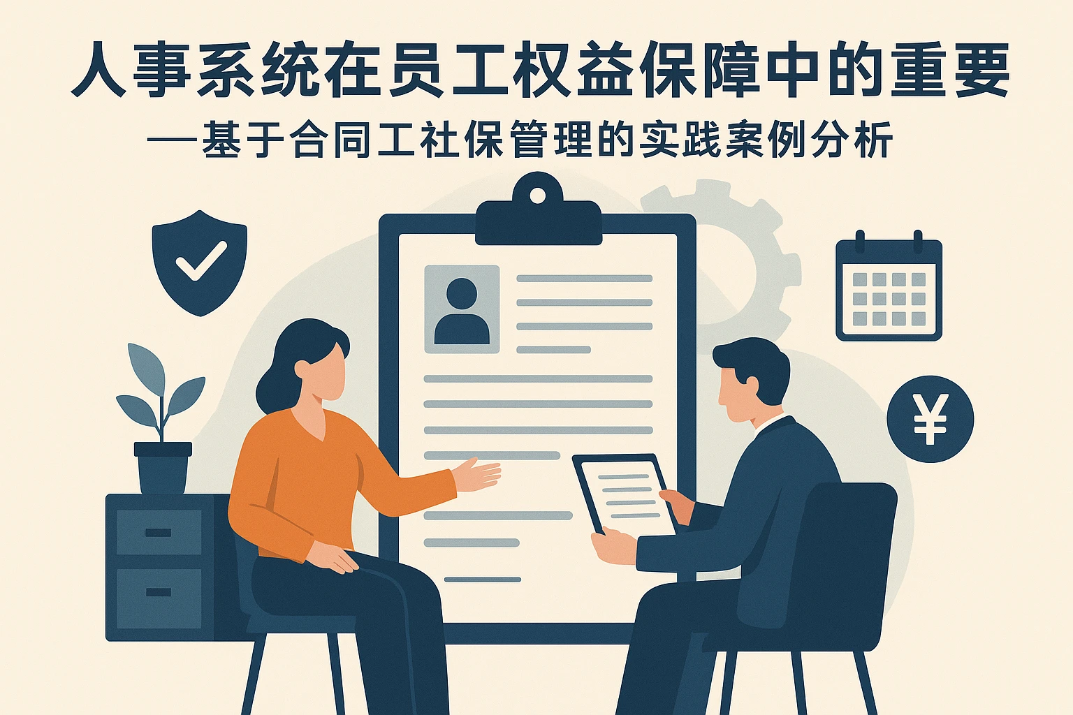 人事系统在员工权益保障中的重要作用——基于合同工社保管理的实践案例分析