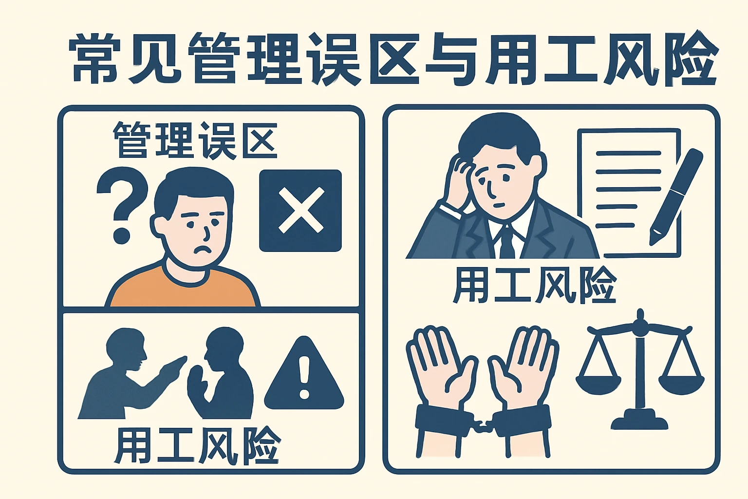 常见管理误区与用工风险
