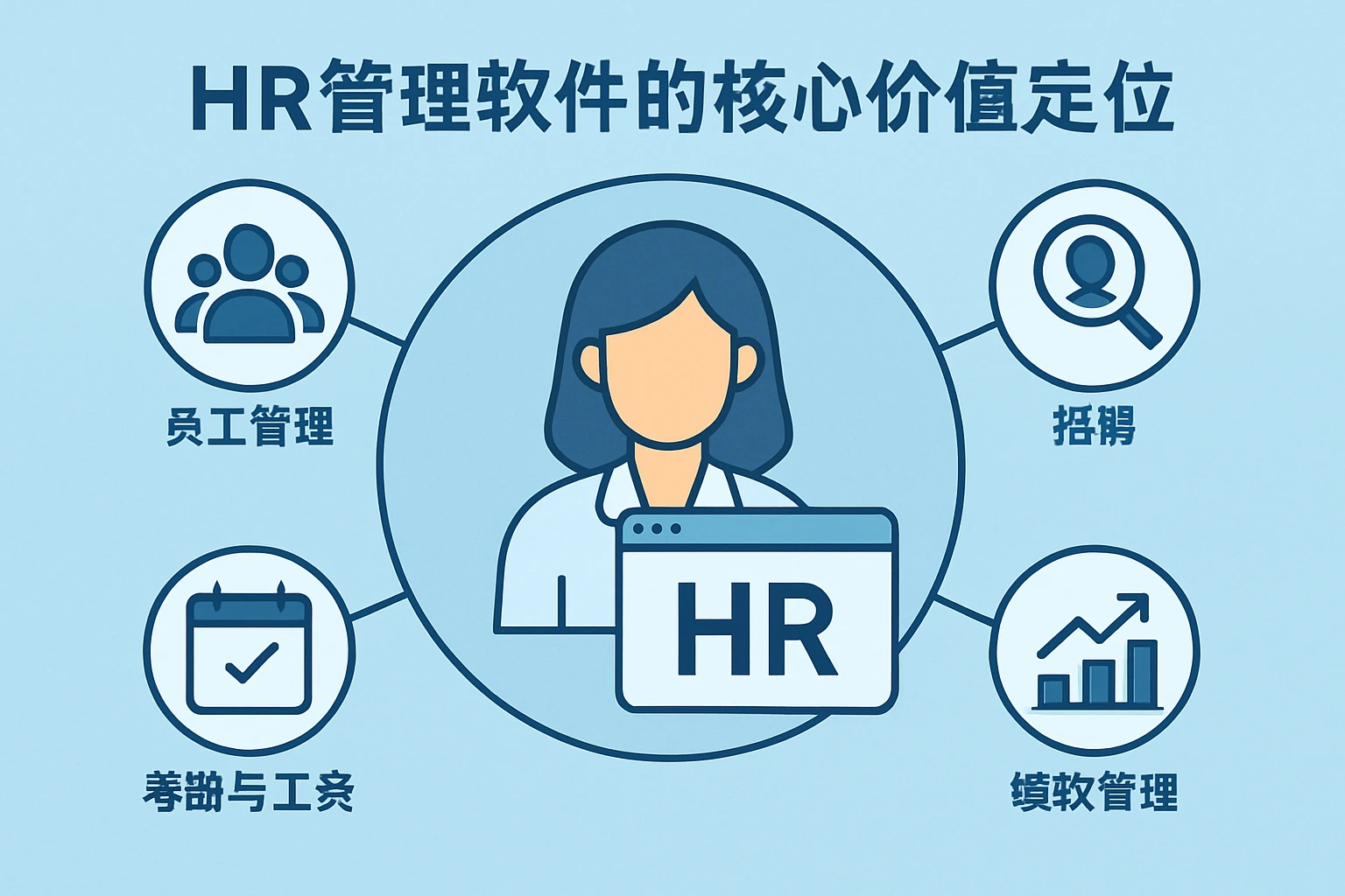 HR管理软件的核心价值定位