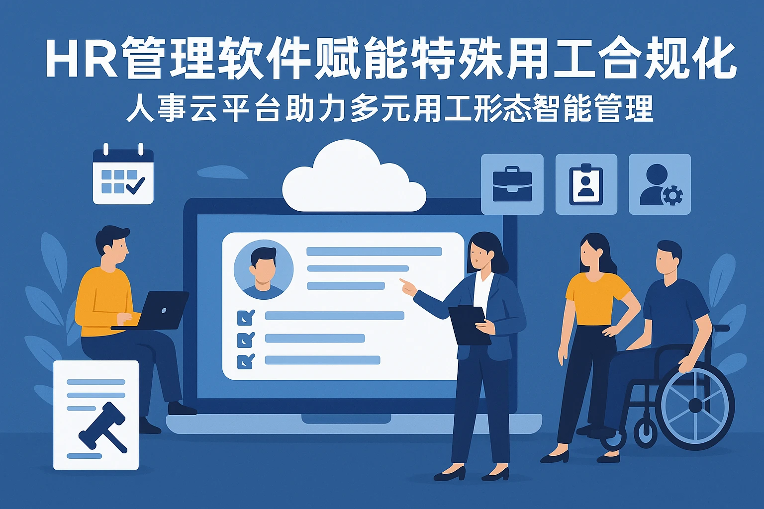 HR管理软件赋能特殊用工合规化，人事云平台助力多元用工形态智能管理