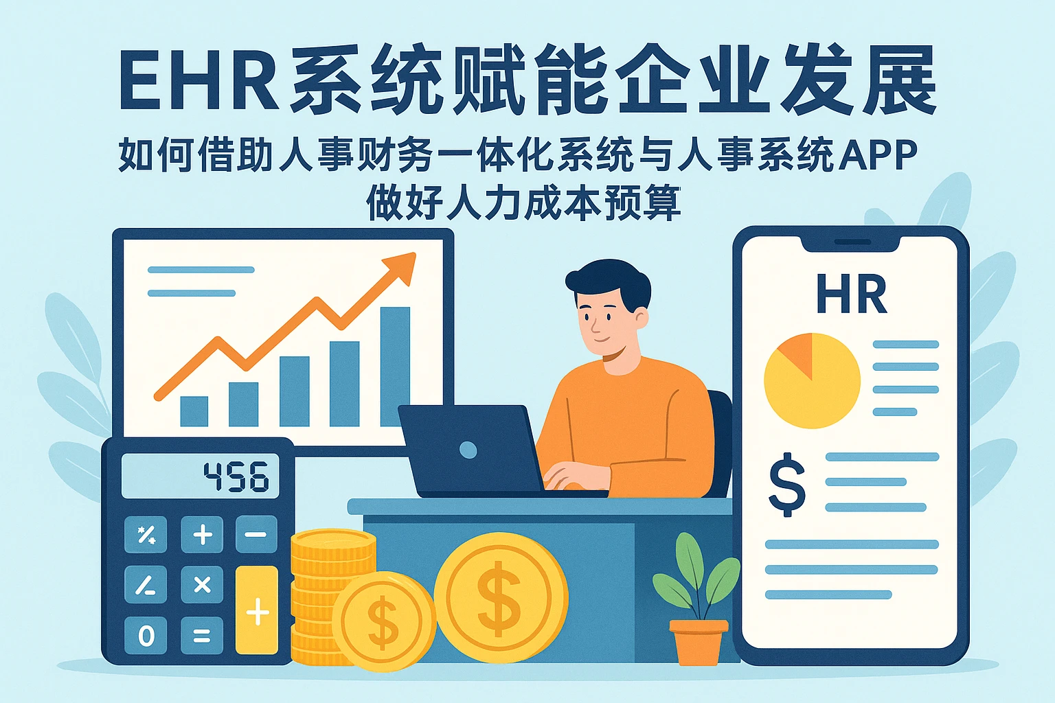 EHR系统赋能企业发展——如何借助人事财务一体化系统与人事系统APP做好人力成本预算