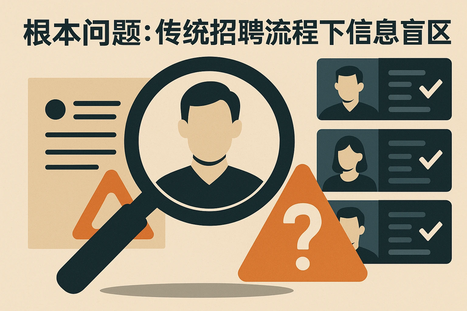 问题根源:传统招聘流程下的信息盲区