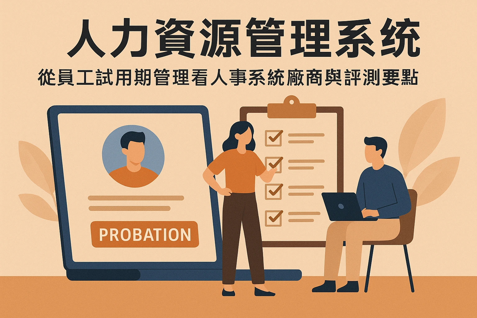 人力资源管理系统：从员工试用期管理看人事系统厂商与评测要点