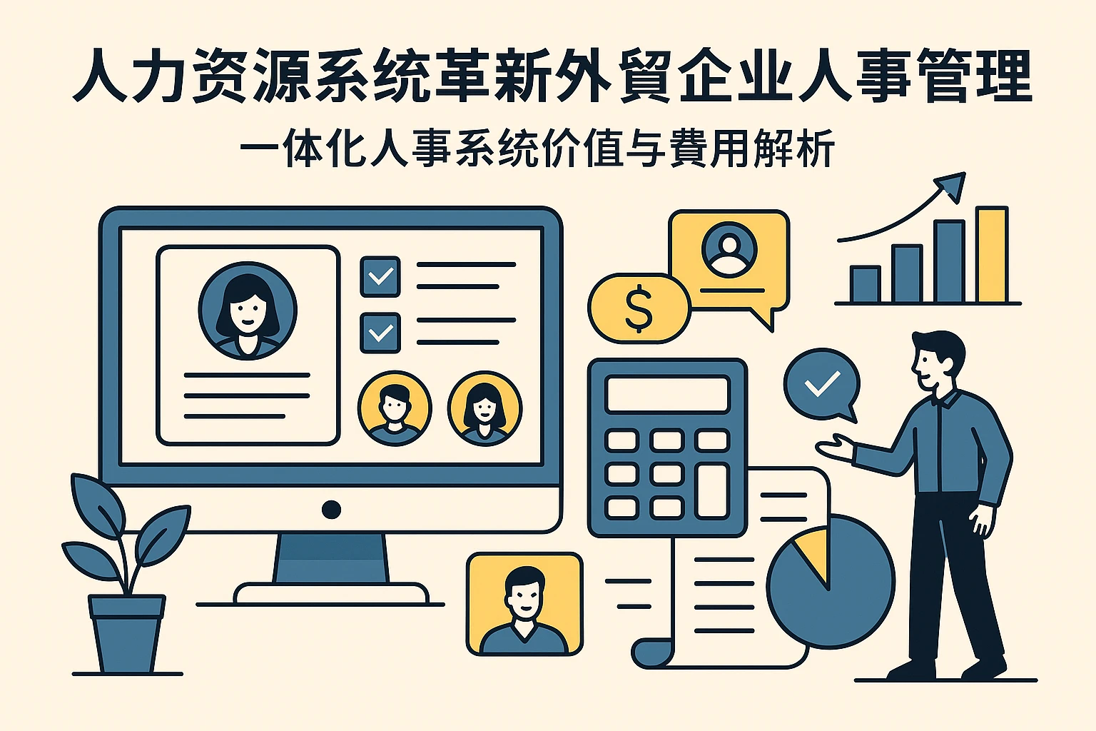 人力资源系统革新外贸企业人事管理：一体化人事系统价值与费用解析