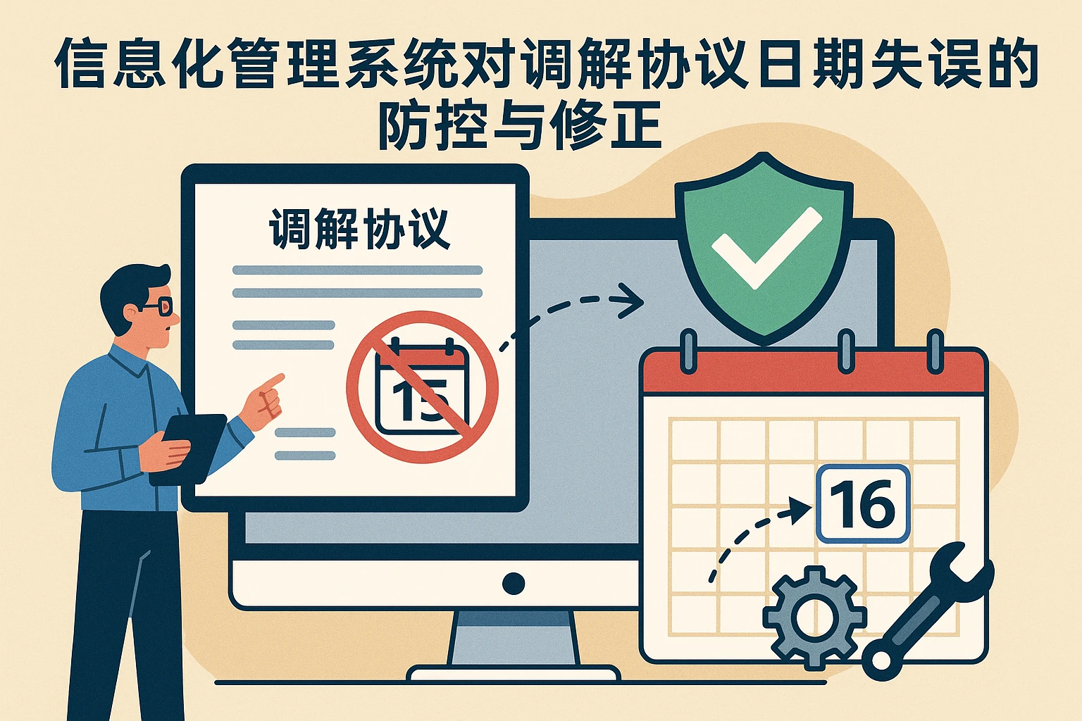 2. 信息化管理系统对调解协议日期失误的防控与修正