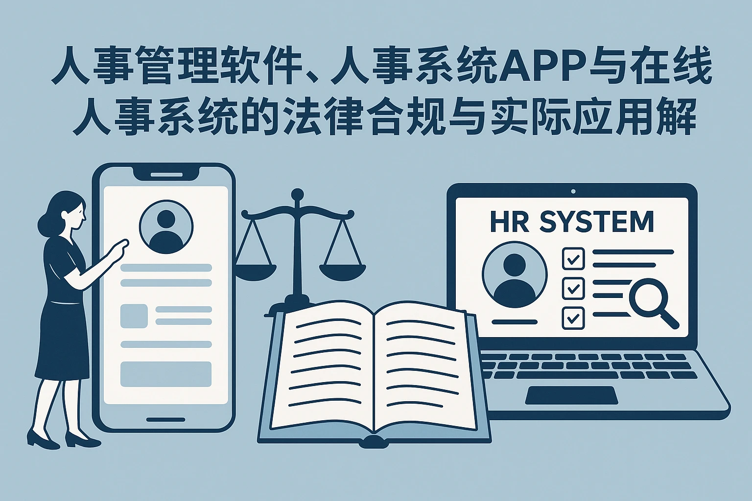 人事管理软件、人事系统APP与在线人事系统的法律合规与实际应用解析