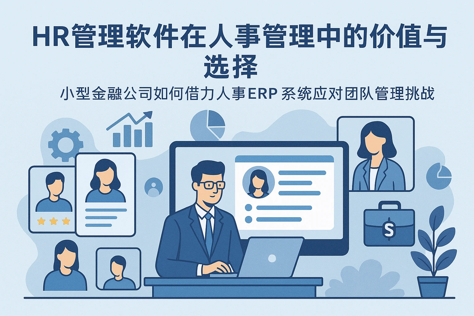 HR管理软件在人事管理中的价值与选择——小型金融公司如何借力人事ERP系统应对团队管理挑战