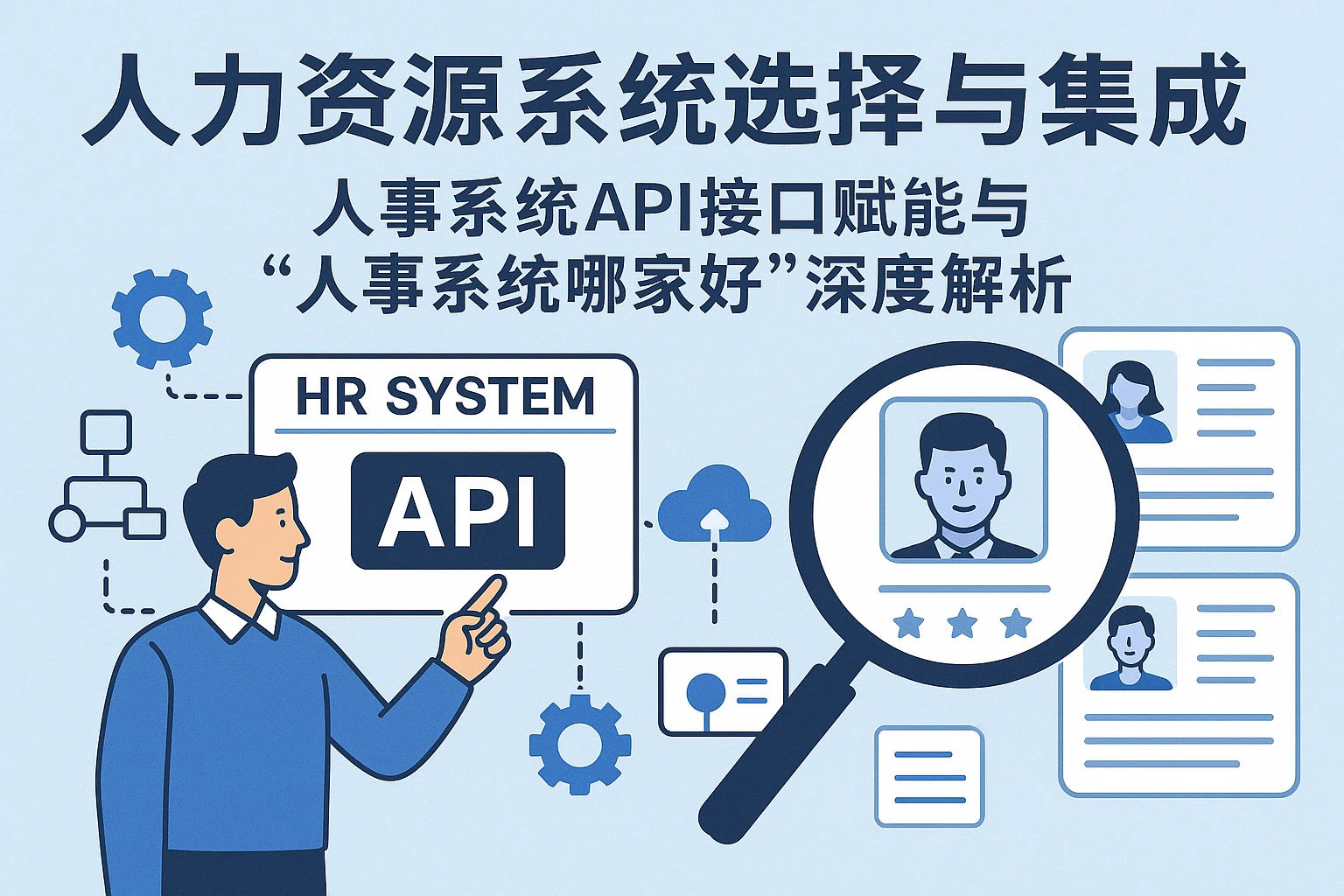 人力资源系统选择与集成：人事系统API接口赋能与“人事系统哪家好”深度解析