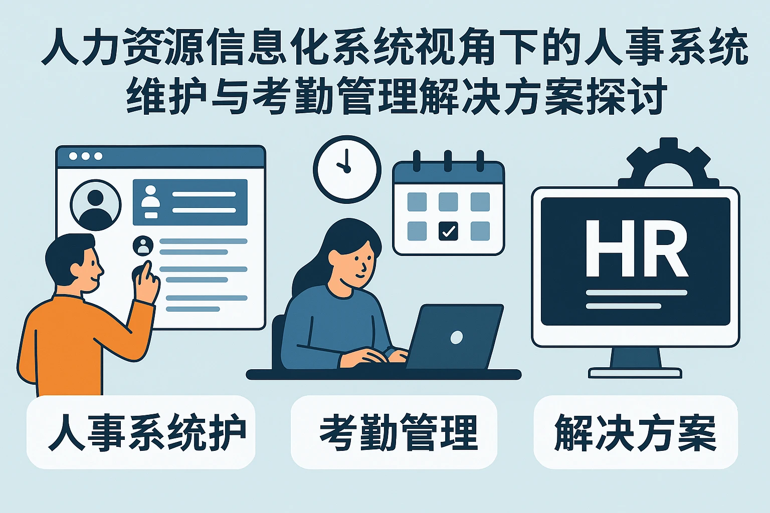 人力资源信息化系统视角下的人事系统维护与考勤管理解决方案探讨