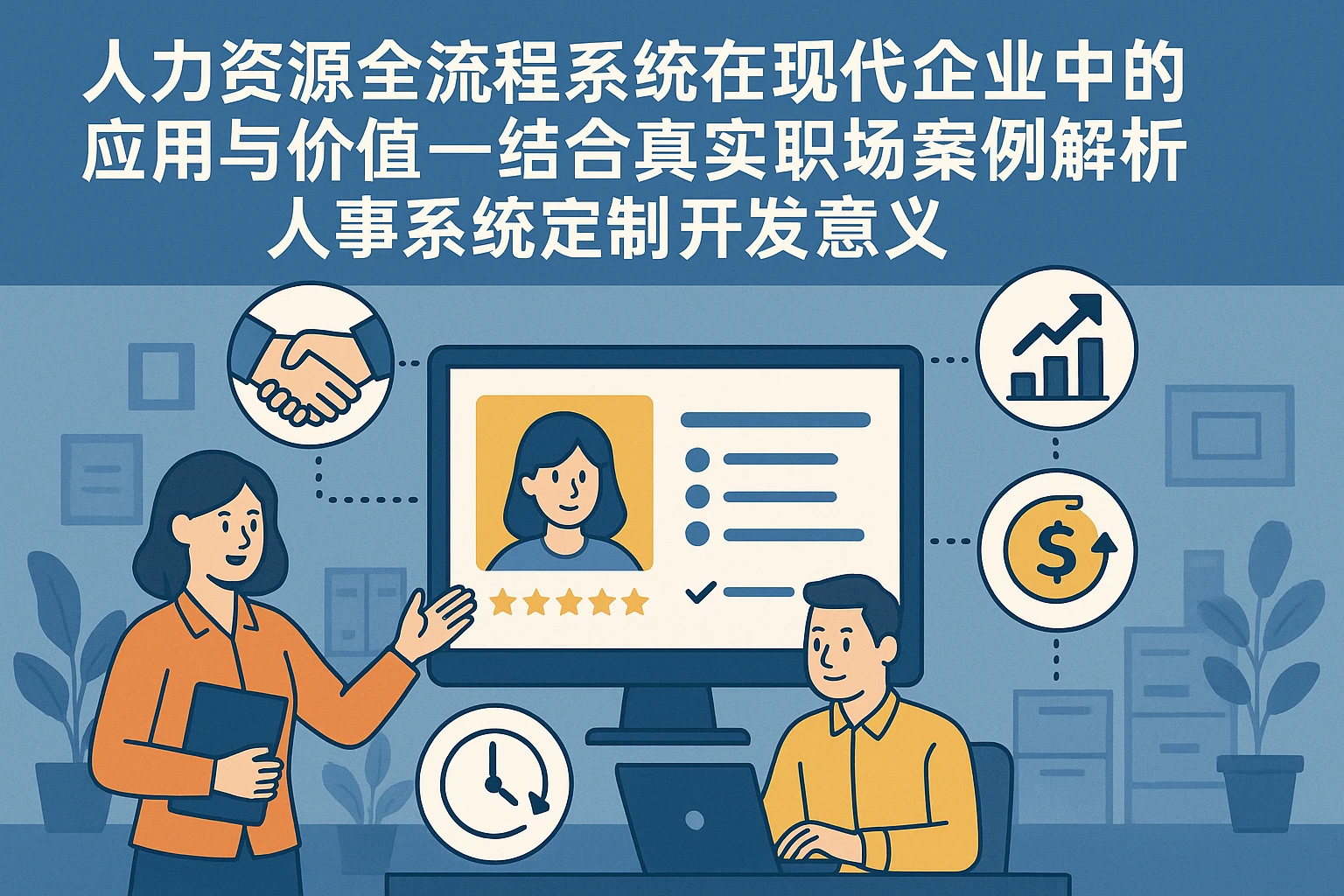 人力资源全流程系统在现代企业中的应用与价值——结合真实职场案例解析人事系统定制开发意义