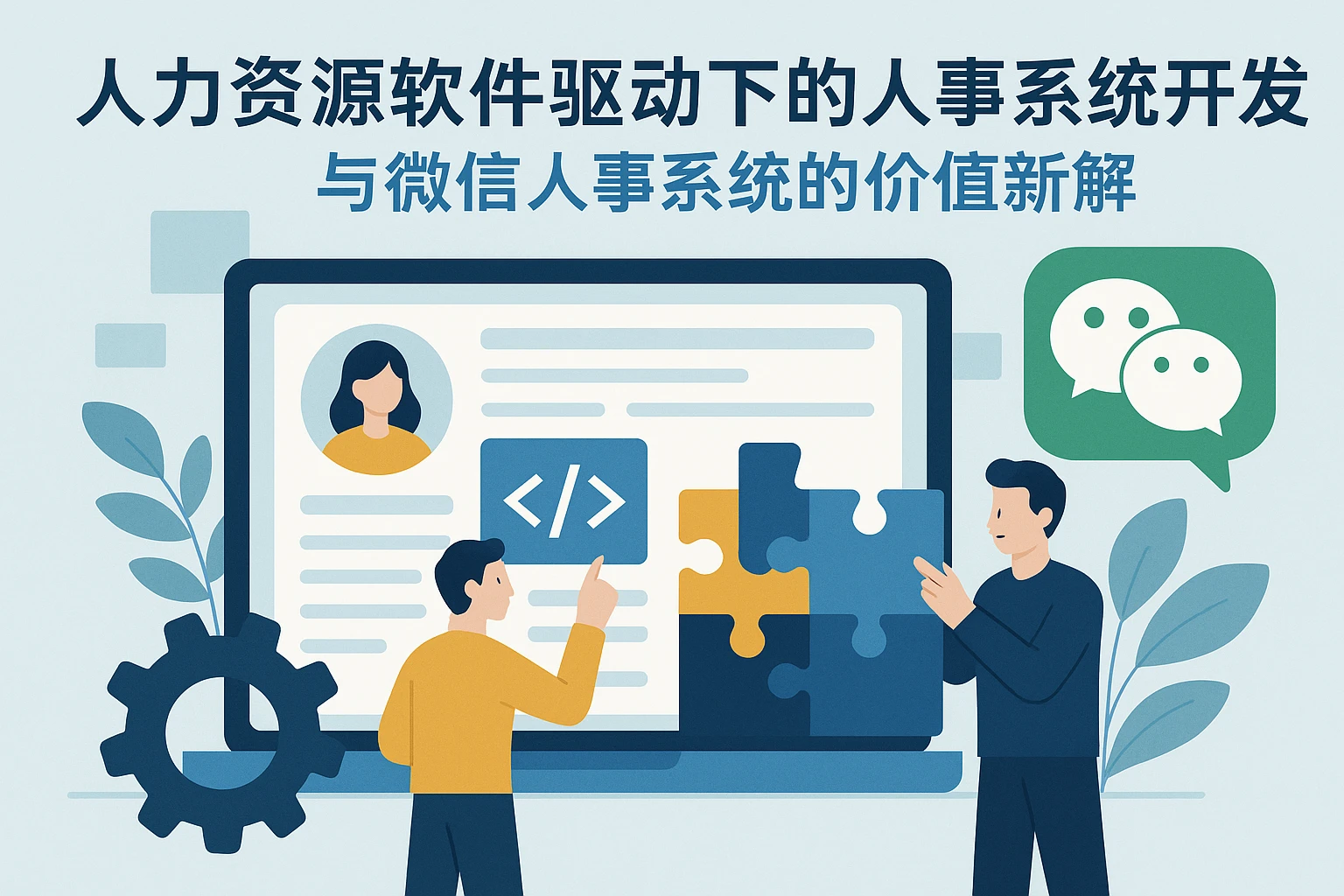 人力资源软件驱动下的人事系统定制开发与微信人事系统的价值新解