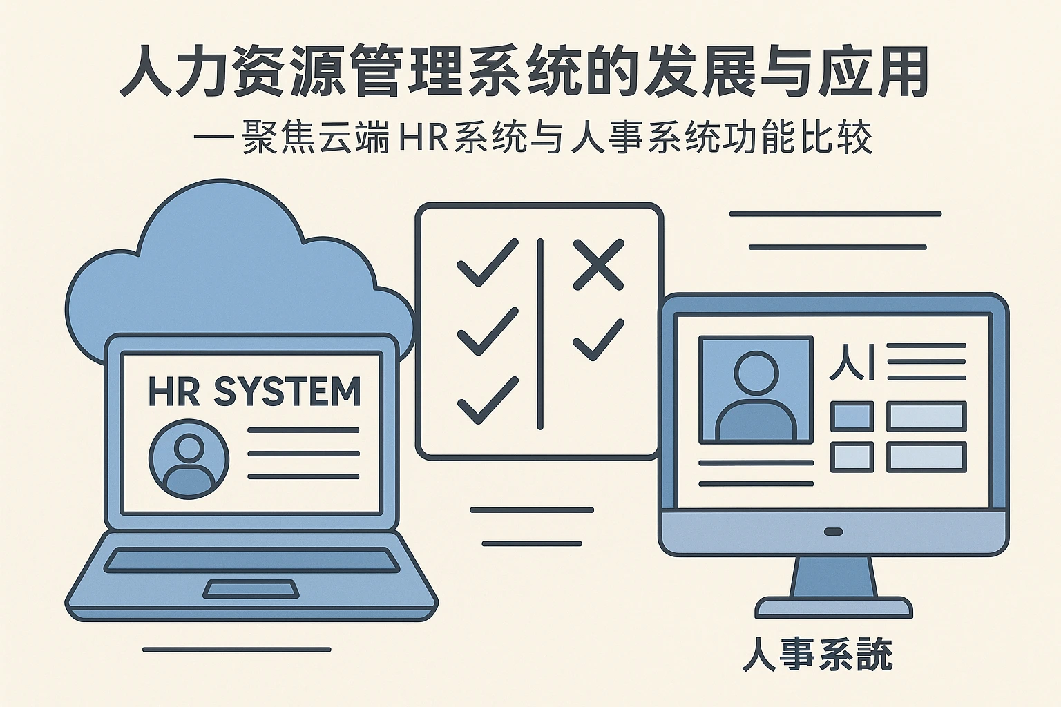 人力资源管理系统的发展与应用——聚焦云端HR系统与人事系统功能比较