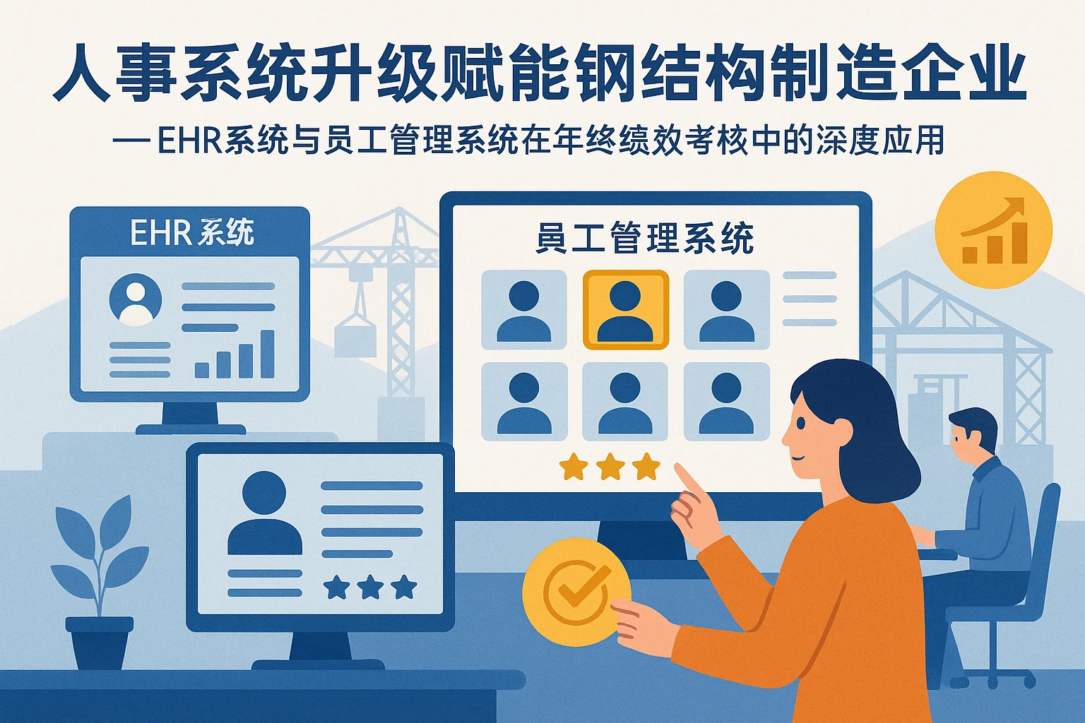人事系统升级赋能钢结构制造企业——EHR系统与员工管理系统在年终绩效考核中的深度应用