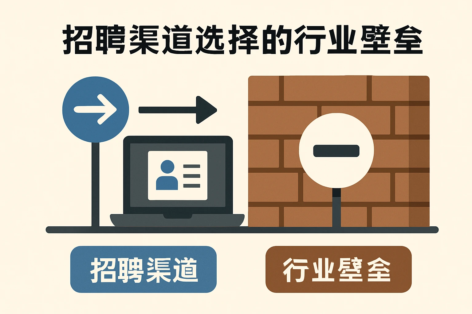 招聘渠道选择的行业壁垒